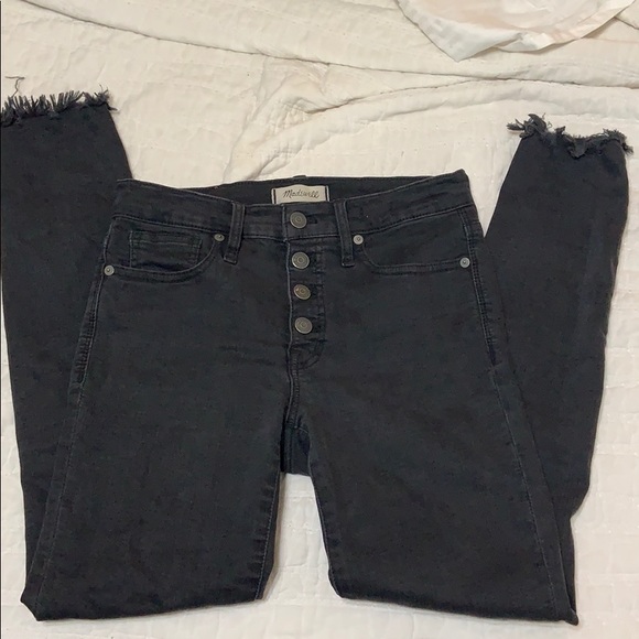 Madewell Denim - Black Madewell skinny jeans